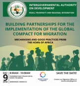 Side Event: The Role Of International Cooperation And Partnerships In Implementing The GCM – Mechanisms And Best Practices From The IGAD Region