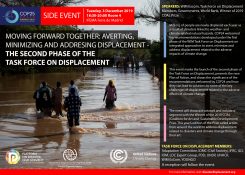 COP25 Side Event | Moving Forward Together: Averting, Minimizing And Addressing Displacement – The Second Phase Of The Task Force On Displacement