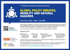 Global Policy Debates, Mobility And Natural Hazards