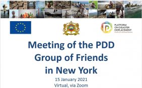 Second New York Meeting Of The Group Of Friends Of The Platform On Disaster Displacement