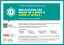 Webinar | Implications For Policy Of A (post-?) COVID-19 World…