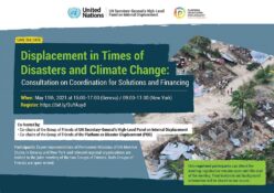 Virtual Event | Displacement In Times Of Disasters And Climate Change