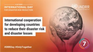 International Day for Disaster Risk Reduction banner