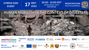 Side Event – Human Mobility In The Context Of Disasters