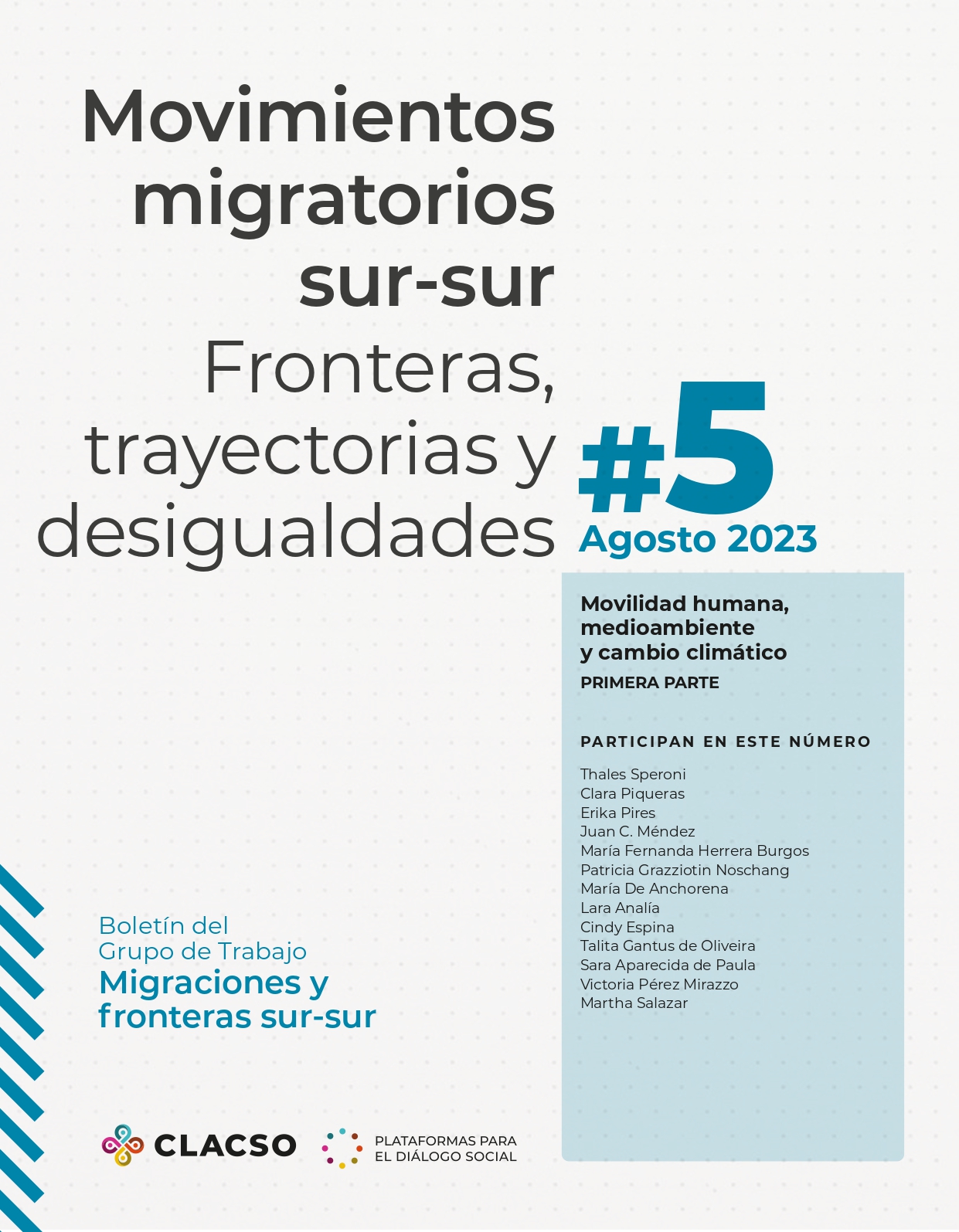 Movimientos Migratorios Sur-Sur – Grupo de Trabajo Migraciones y Fronteras sur-sur