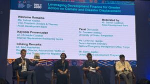 Leveraging Development Finance For Greater Action On Climate And Disaster Displacement