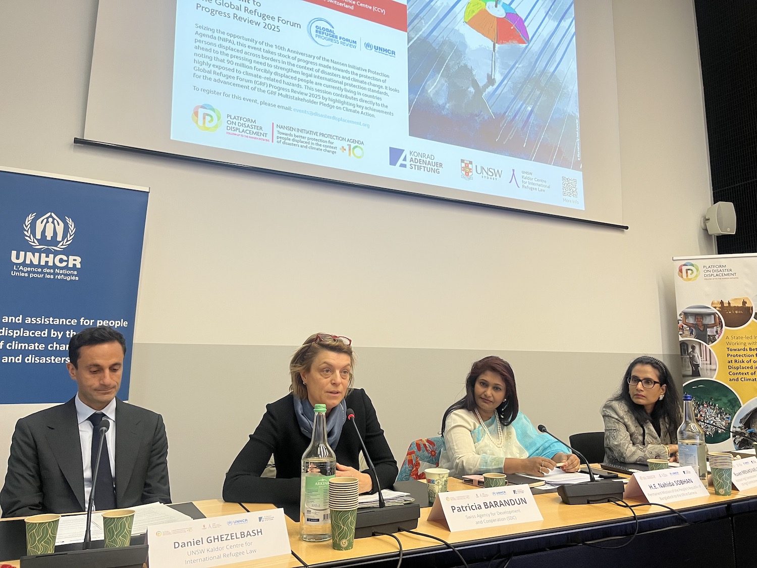 Protection Of Disaster Displaced Persons Discussed At Global Refugee Forum Progress Review 2025